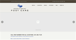 Desktop Screenshot of footdoctorbend.com